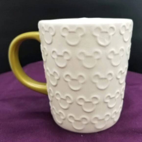Disney Parks Mickey Embossed Mickey Mouse Icon Homestead Mug NEW A8B266 - Picture 3 of 6